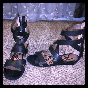 Rebel black sandals